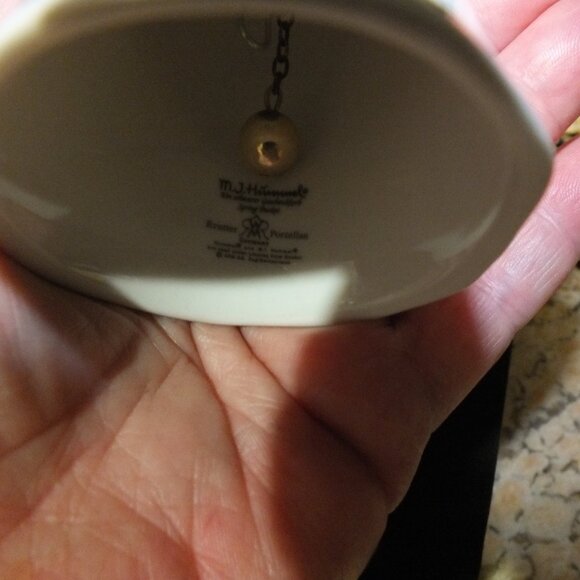 Bell 'Spring Basket' Reutter Porzellan M.J. Hummel Goebel Germany - Picture 6 of 6